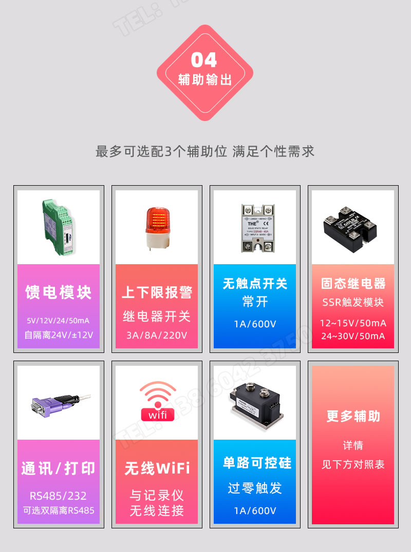 伯特BT117系列- 支持3個(gè)輔助輸出；報(bào)警、通訊等